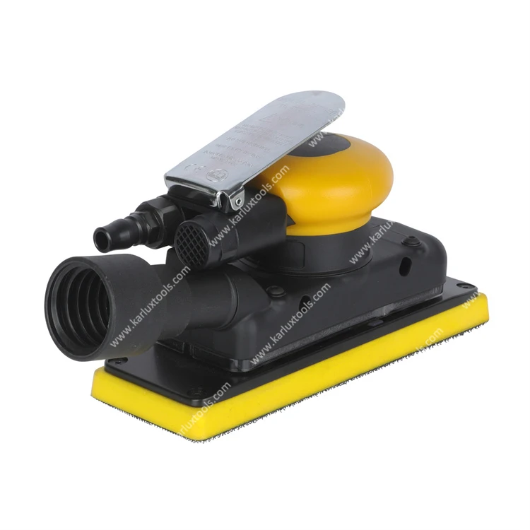70X198Mm China Air Square Pro Penumatic Power Tools Air Sander Polisher Random Orbit Sander Spair With Variable Speed