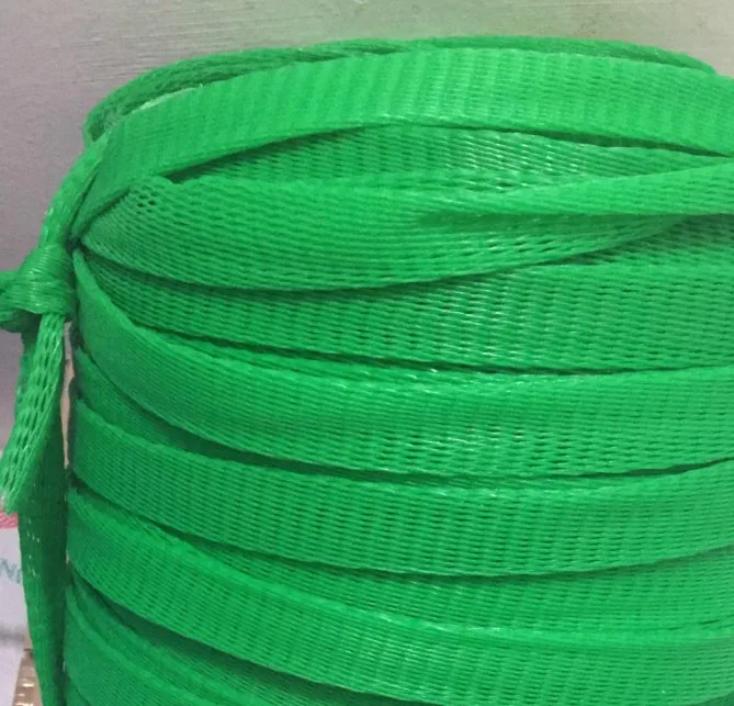 Белая пластиковая полиэтиленовая трубчатая сеть различной ширины 25 кг/рулон для упаковки на продажу