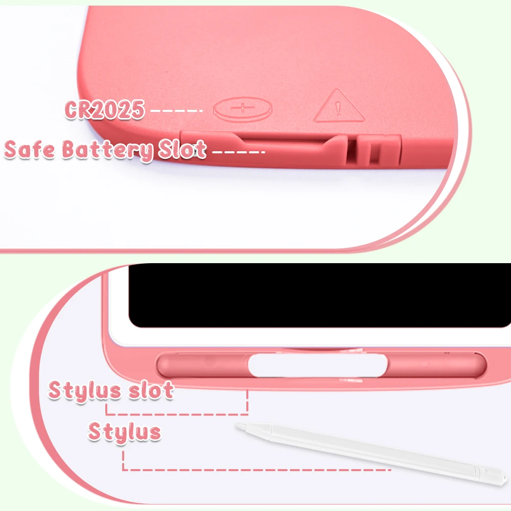 LCD Writing Tablet 10 Colorful Drawing Tablet Stationary Accessories