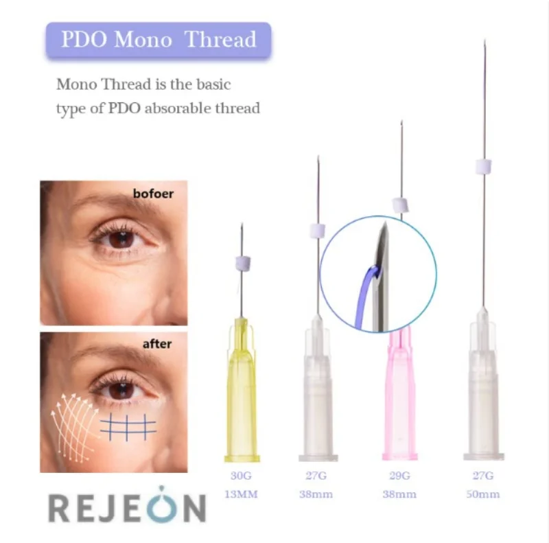 Anti-wrinkles Charmost Pdo Thread Lift 30G 25mm Mono Smooth 30G 13mm Pdo Thread