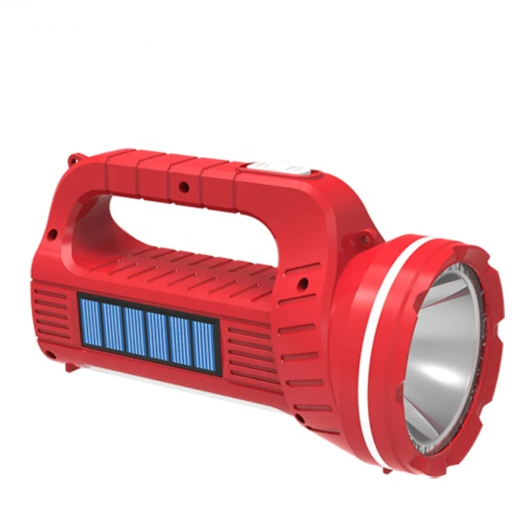 
Multi Function New Style Peak Sale High Power Outdoor Widely Used Rechargeable Led Solar Searchlight 