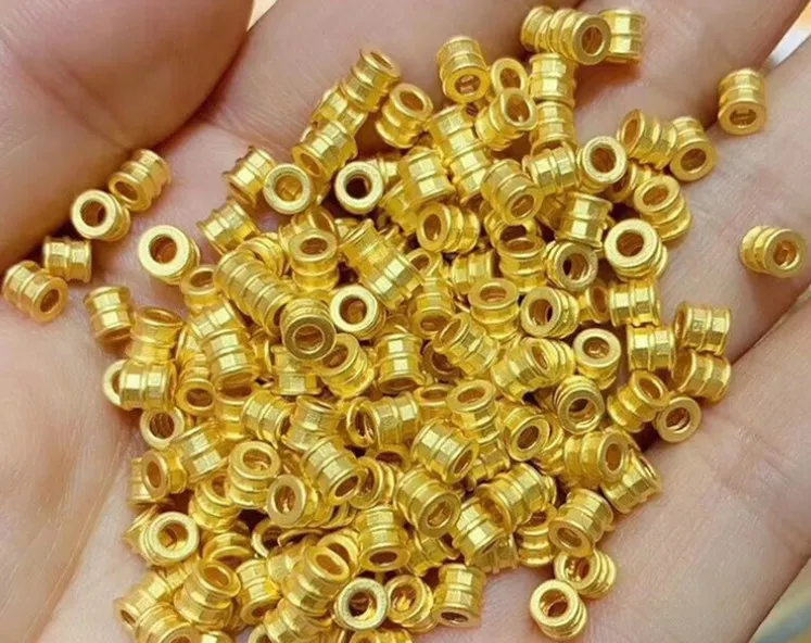  Роскошные модные однотонные 999 чистого 24K золотое ожерелье Подвески Кулоны из нержавеющей стали для женщин женские свадебные туфли на очень высоких ювелирные изделия помолвки свадьбы