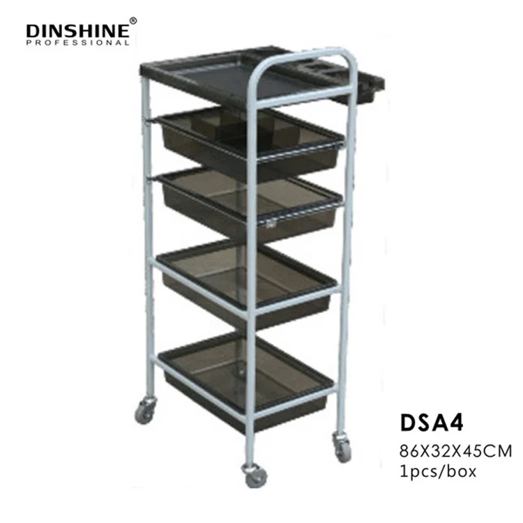 Chinese Manufacturer Hair Extension Barber Salon Trolley For Sale