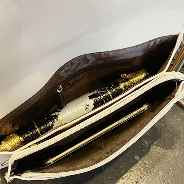 Fashion Dinner Bag Evening Trend Envelope Large Capacity   Evening ladies Clutch Bag