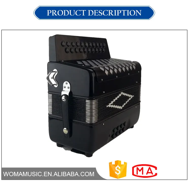 2023 New Hot Sales Excelsior affordable Button diatonic accordion