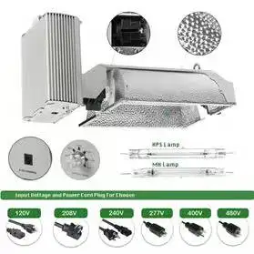 Factory Price HID Lamp Full Spectrum High Pressure Sodium Bulbs 1000 Watt HPS Complete fixture kit Grow Light System
