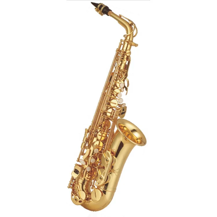 
High Quality Eb Tone Alto Saxophone RMAS-710 Silver Lacquer Plated Saxophone III 
