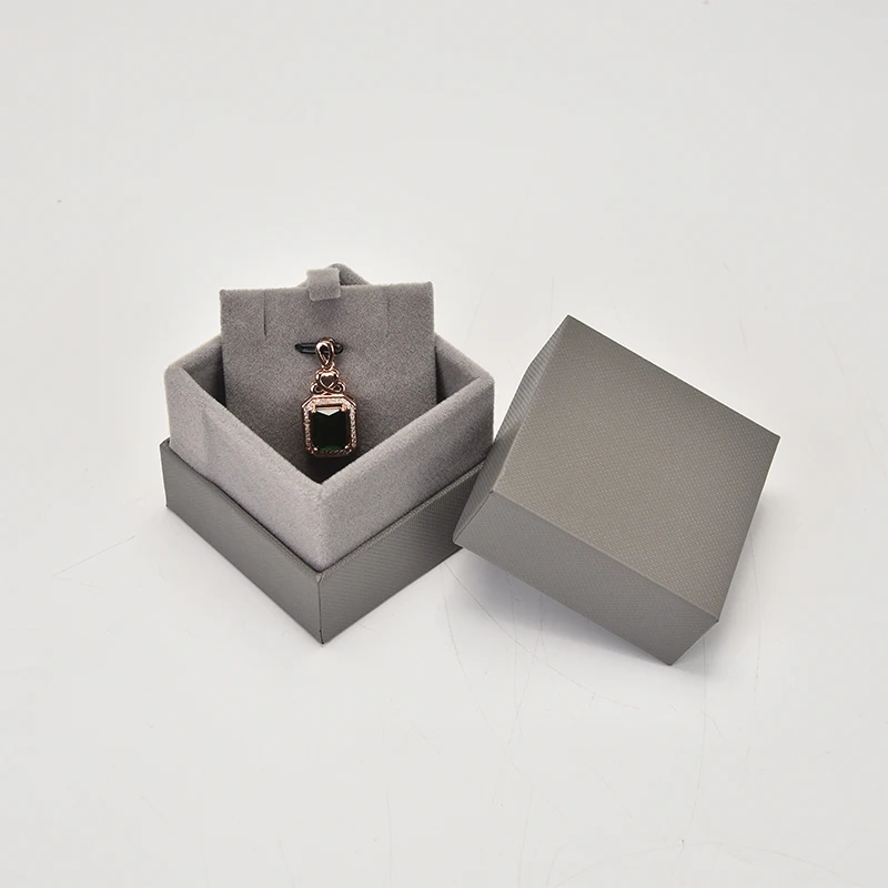unique jewel paper box packaging set of jewelry custom logo display and packaging