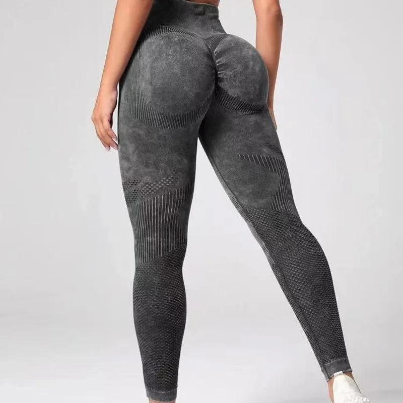 2023 Hot Sale Woman Scrunch Booty Custom Yoga Pants Push Up Sportswear Fitness Tight Workout Leggings