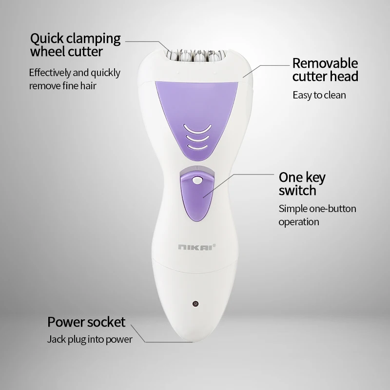 NK7807 Ice Cool Ipl Facial Body Hair Remove Device Gentle Soothing Hair Removal For Women Electric Razor Bikini Trimmer