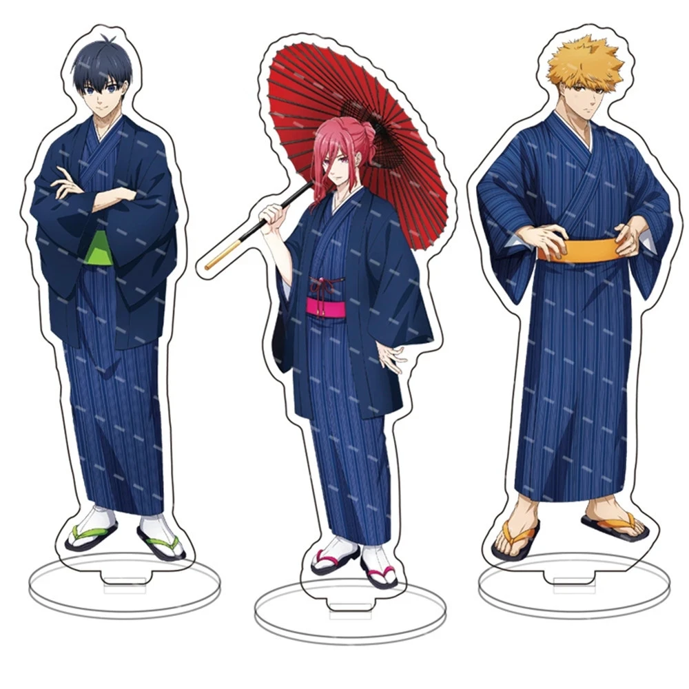 Japan Anime BLUE LOCK Figures Acrylic Standing Chigiri Hyoma Isagi Yoichi Bachira Meguru Desk Stand Model Fans Collection Gifts