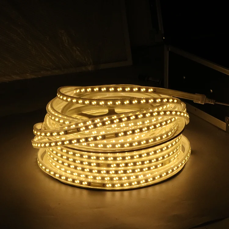 Double Row SMD5730 High Voltage Flexible LED Strips AC220V 50M/roll 120LED/M Led Soft Strip