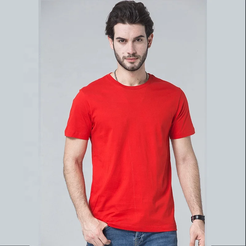 Wholesale 100% Premium Cotton T-shirt Custom Logo Print T Shirt Blank 100% Preshrunk Cotton T-shirts