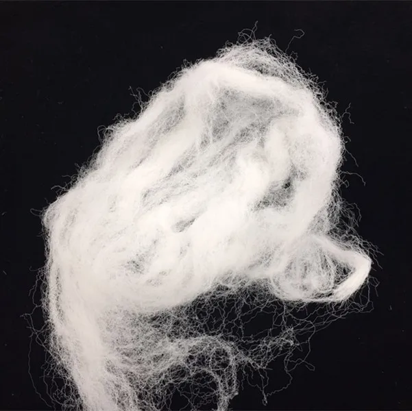 INVISTA Nylon 66 Staple Fiber Crimped Virgin 15D*102mm semi-dull carpet yarn spinning