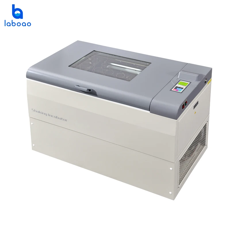 LABOAO cheap digital microplate shaker thermostatic shaking incubator Horizontal Refrigerated Shaking Incubator