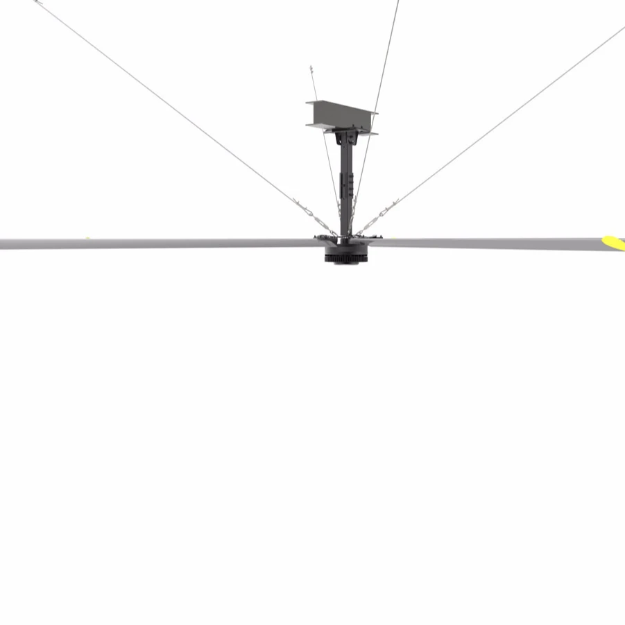 7.3meters  Large ceiling  commercial PMSM  motor  HVLS fan
