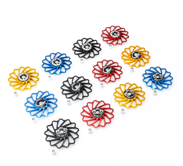 MUQZI MTB Bicycle Guide Wheel 11T 13T Derailleur Pulleys CNC Pulley Jockey Wheel