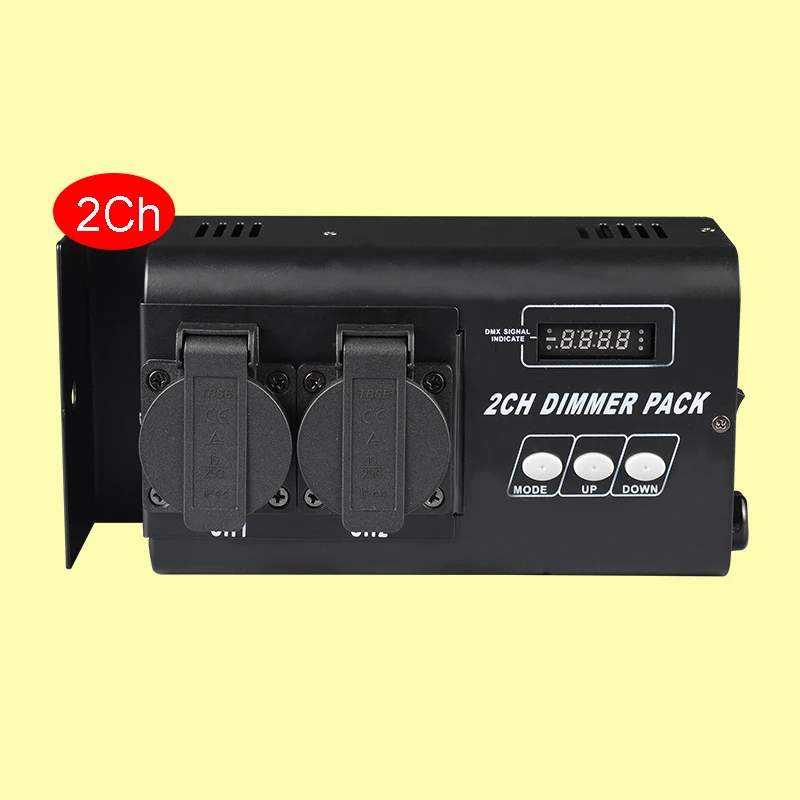 NEBULA 2 Channel Digital DMX Controller LED Light Switch Box Dimmer Pack