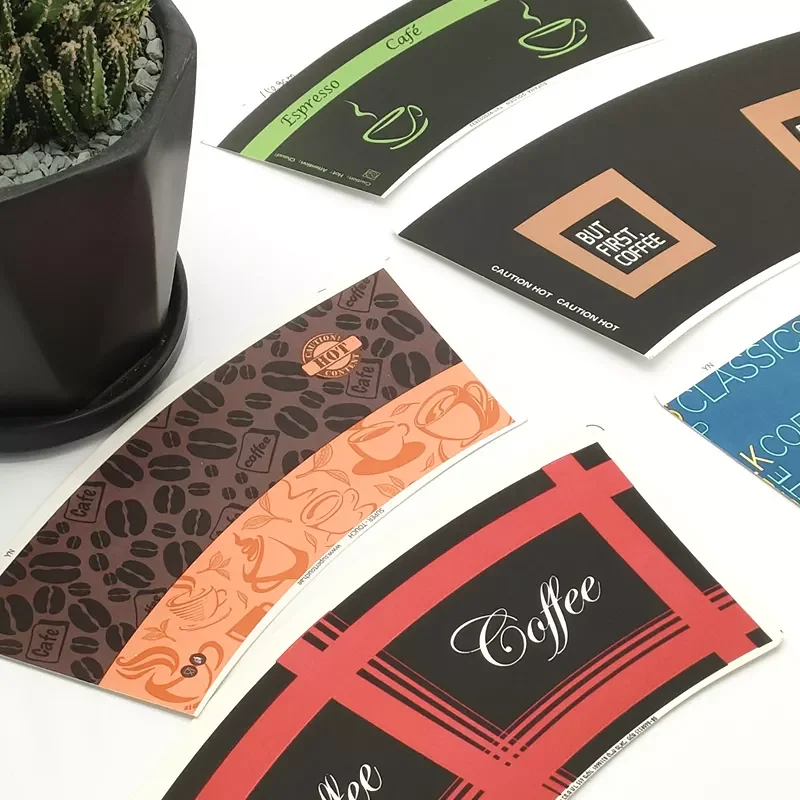 Cup Making Machine Coated Matt Laminating Paper Cup Fan Used PE Food Grade Cup Paper Disposable Customized Size