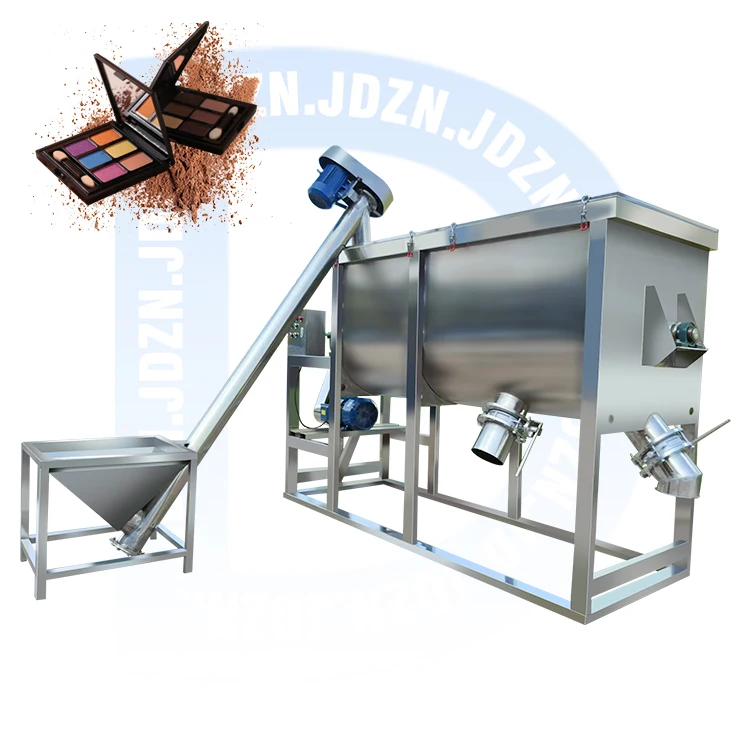 Horizontal mixer for starch food supplement powder blending Food Dry Powder Mixer Machine