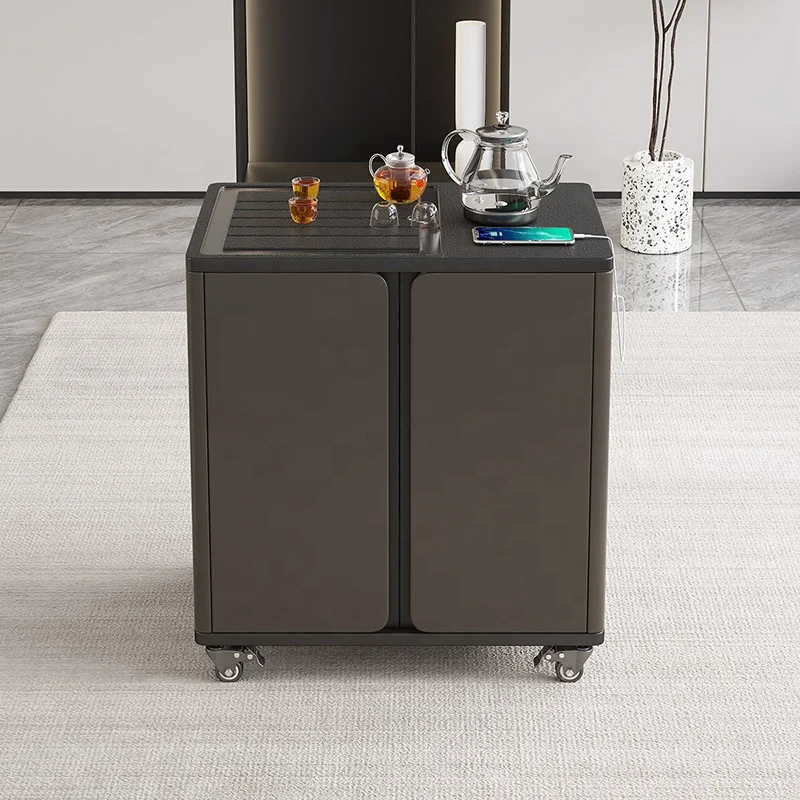 Мобильный Интеллектуальный шиферный журнальный столик для гостиной на заказ