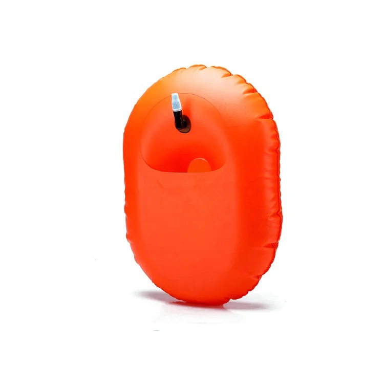 Manufacture Inflatables Kids PVC Waterproof Swim Buoy Bag Buoy Swimming Pool Buoys Floating Pull Buoy Floating Swim Buoy