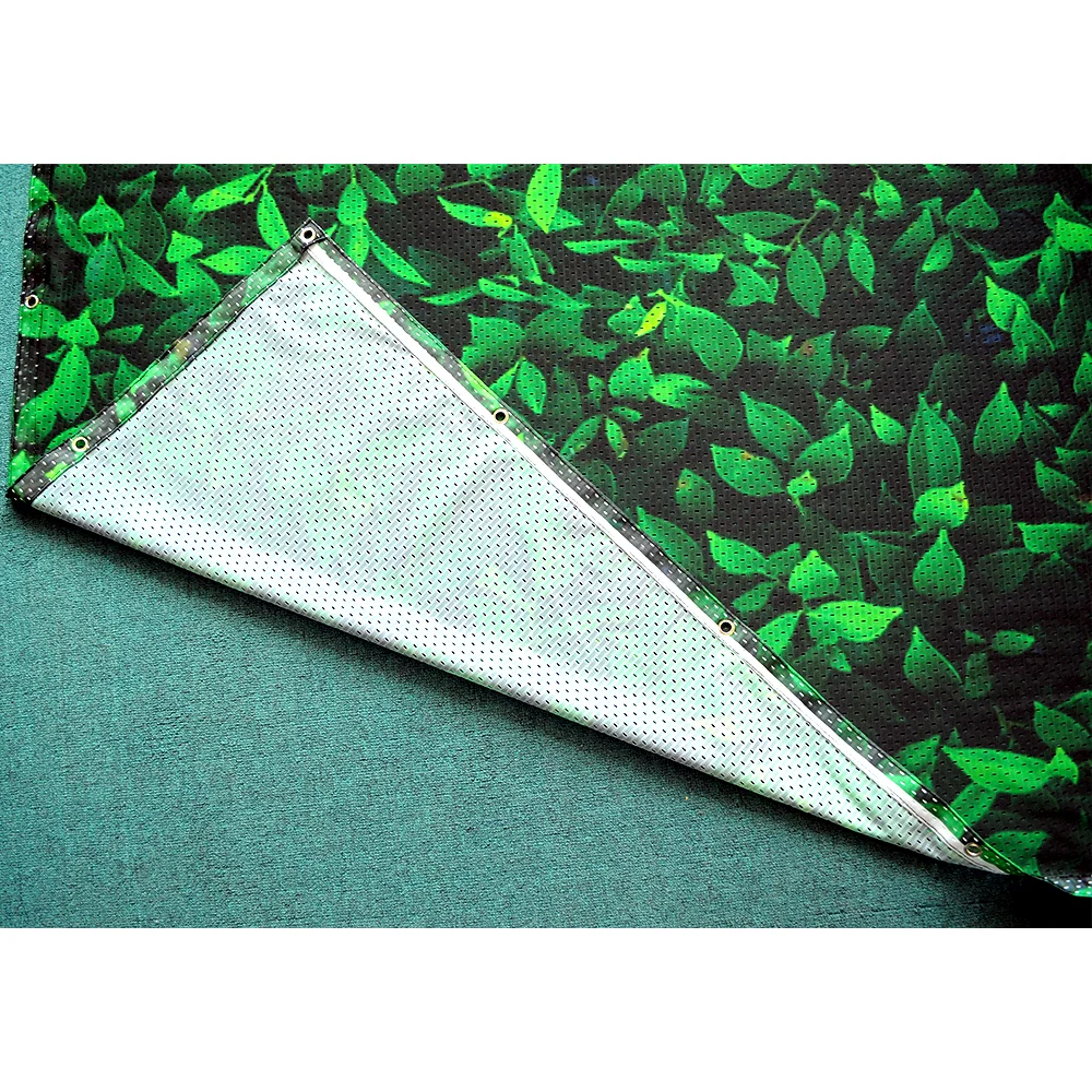 Custom polyester mesh PVC vinyl fence Outdoor Major Events Perforated Vinyl Fence Scrim Mesh Wrap Banner