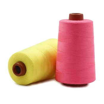 Factory custom polyester sewing thread with silicone oil