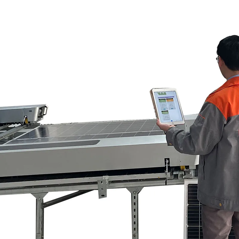 MULTIFIT 600w Solar Panel Cleaning Machine 2279mm Solar Panels Brush Cleaner Machines Solar Cleaning System Equipment