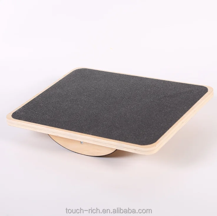 Круглая деревянная балансировочная фанера, оборудование для тренировки баланса для детей и взрослых