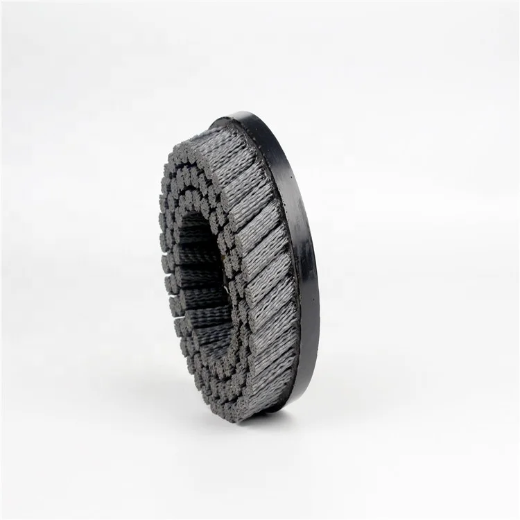 brush for granite/nylon abrasive disc brush combi/nylon abrasive disc deburring brush