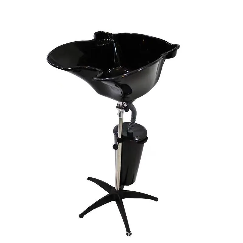 Barber Portable Mobile shampoo Basin Height Adjustable Wash Hair Salon Tools Basins Sink Barbershop equipment