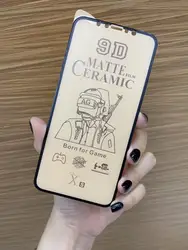 v21e cell phone screen protector ceramic film full glue ceramic glass for vivo v21e matte ceamic glass