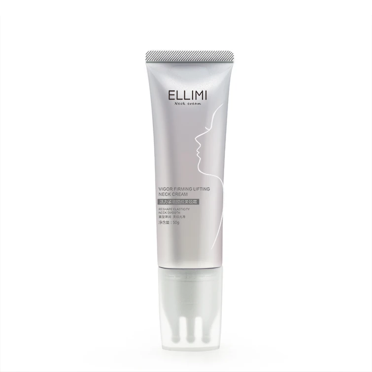 Aluminum Squeeze Cosmetic Tube With Comb Applicator