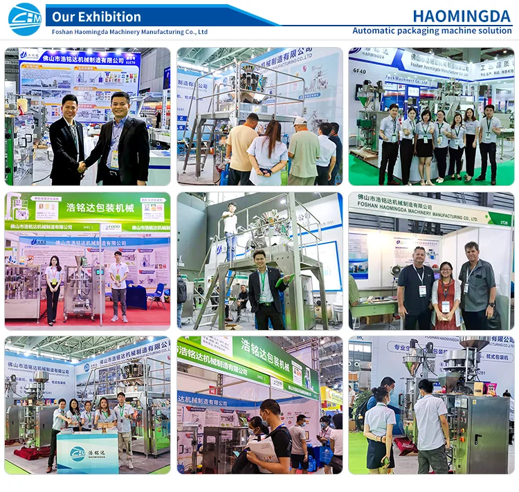 Full automatic puffed corn puffed rice banana chip coconut flakes french fries puffed tube crispy rice packing machine