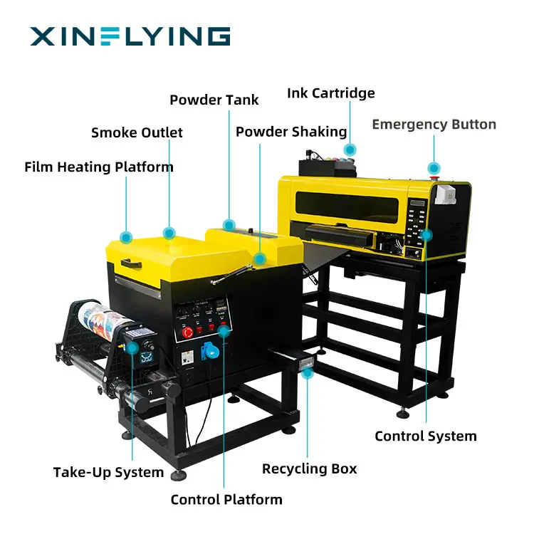 T-shirt Printing Machine 30cm A3 Dtf Printer Xp600 for Small Business Provide Technical Support