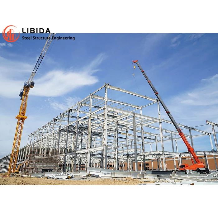 steel buildings warehouse workshop prefabricated sandwich panel pre fab insulated prefabricated steel building