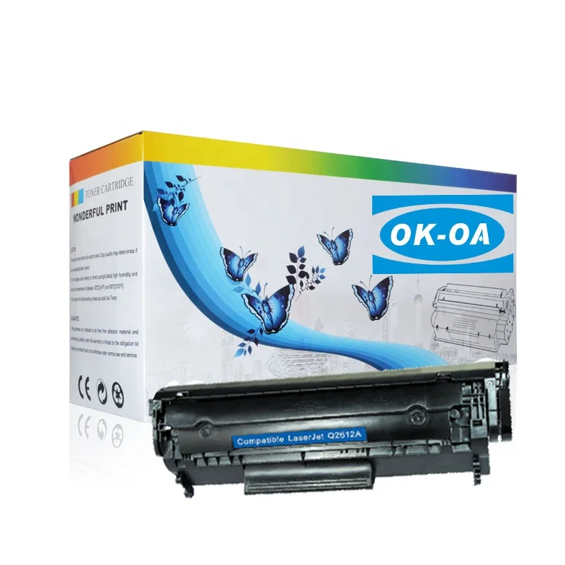 
Give you big surprise 12A Black LaserJet Toner Cartridge compatible toner cartridge Q2612A 12a 15a 35a 36a 53a 78a 