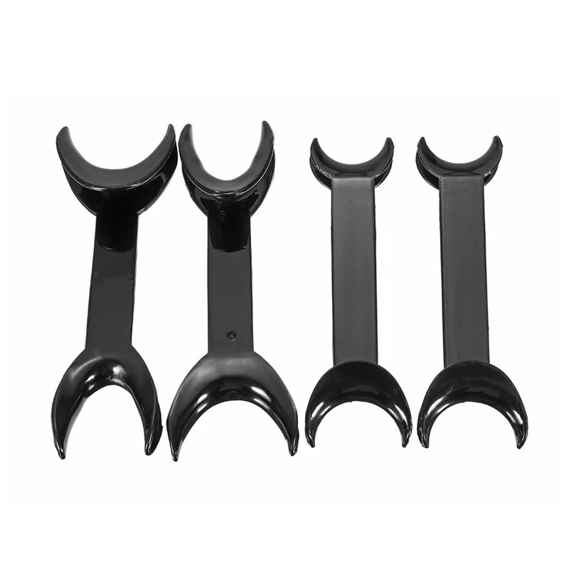 Двухголовочный ротовой нож черный отбеливатель зубов щеки губ Ретракторы