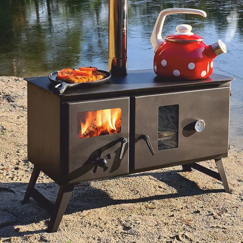 Remaco Hot Sell China Mini Small Wood Burning Cooking Warm Outdoor Camping Bell Tent Wood Stove For Camping