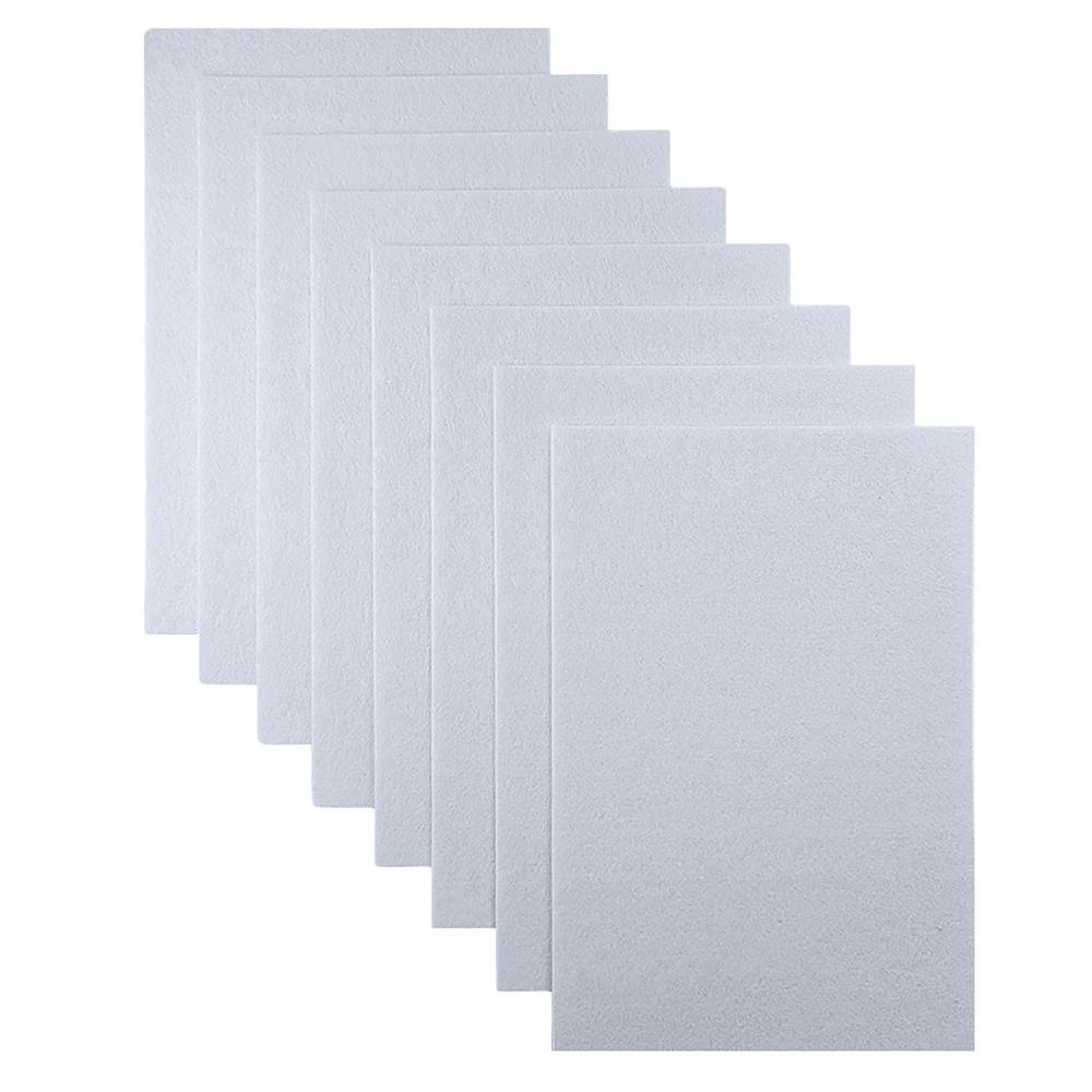 2mm thick stiff felt sheets for crafts toy home decorations with 10pcs pack with factory BSCI audit