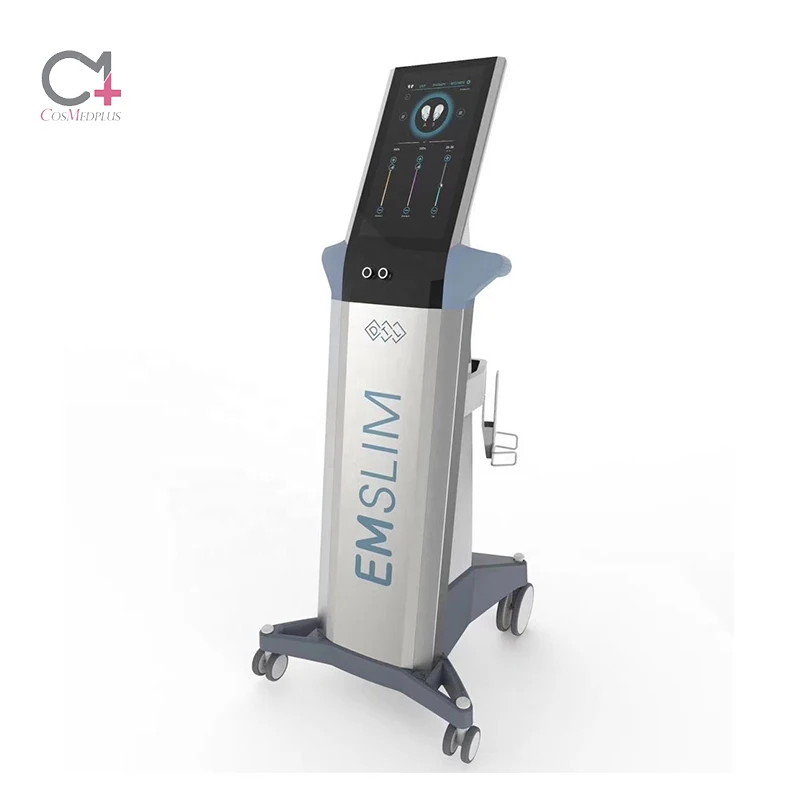  2 / 4 handles emslim 7 tesla electromagnetic ems muscle stimulator slimming machine body sculpt neo weight loss