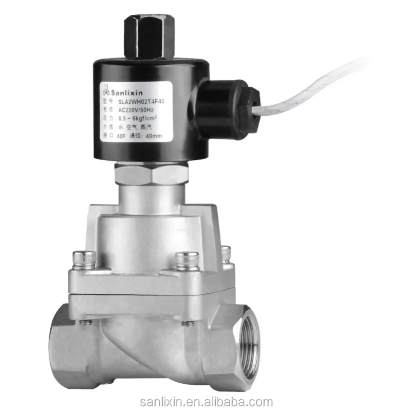 
SLA SS Series 2/2way Piston Operated Solenoid Valve 