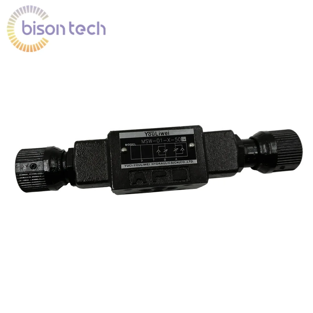 YUKEN series MSW-01 Throttle and check modular valves  hydraulic modular valve MSA-01 MSB-01