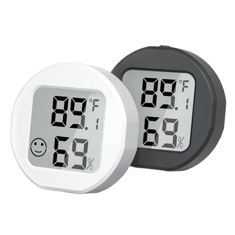 Digital Thermometer Mini Greenhouse Thermo hygrometer Indoor Temperature Humidity Monitors For Home ,Plants,Wine Cellar