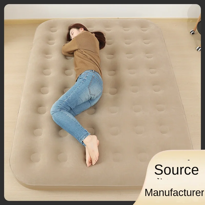 Automatic Double Size  Inflatable Air Mattress Bed Floor Tent Thickened Portable Single Household Air Cushion Camping Bed