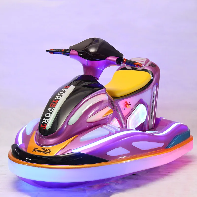 New 2024 Indoor Commercial Amusement Park Kids Rides Car Motorcycle Yacht Kid Bumper Car