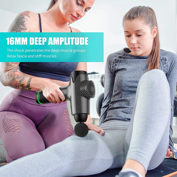  Athlete massage gun portable body muscle massager professional deep tissue relieve pain