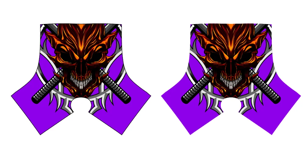 wholesale custom evil vampire face designs cleat covers spats shoes covers