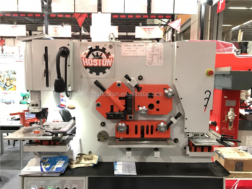 Hoston Q35Y-30 электро-гидравлический гибочный пресс комбинированная машина для перфорации и резки